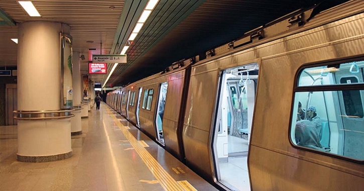 Istanbul Metro 1.Phase Osmanbey Station Building (1992)